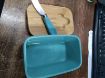 Picture of BUTTER BOX CERAMIC BUTTER BOX            Butter Dishes Ceramic A Large Porcelain Butter Keeper with Bamboo Lid and Steel Knife Butter Dish with Wooden Top Cover